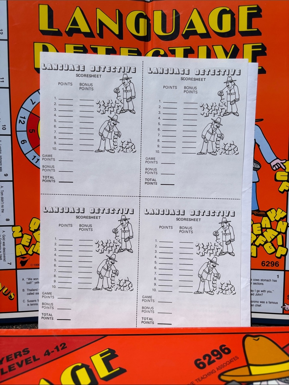 Language Detective Board Game - Picture 6 of 6